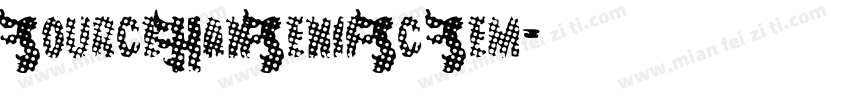 SourceHanSenifSc Sem字体转换